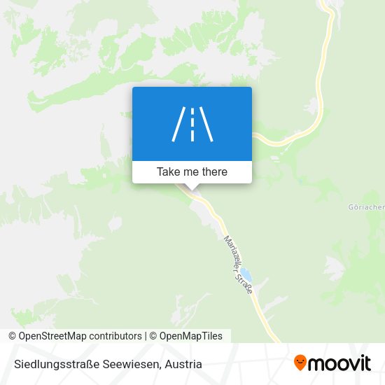 Siedlungsstraße Seewiesen map