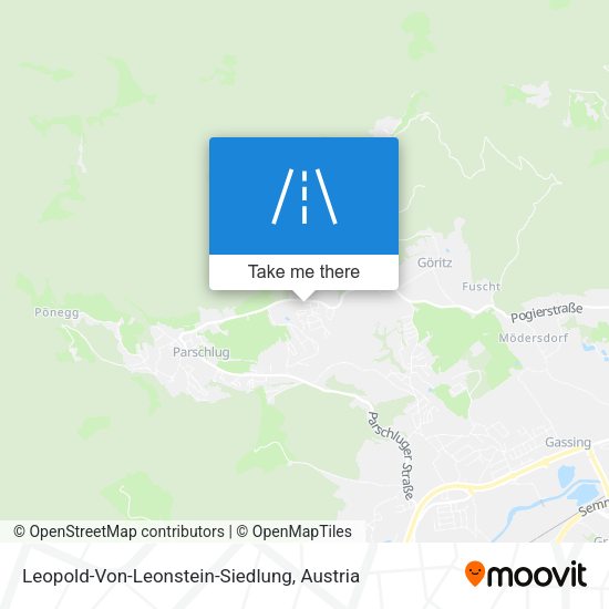 Leopold-Von-Leonstein-Siedlung map