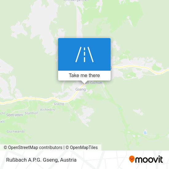 Rußbach A.P.G. Gseng map