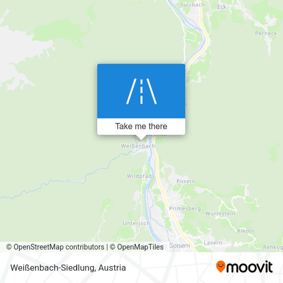 Weißenbach-Siedlung map