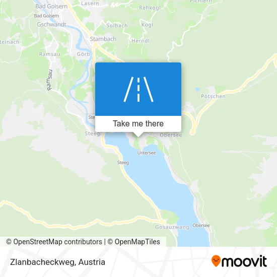 Zlanbacheckweg map