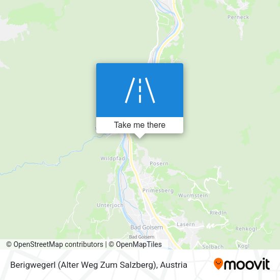 Berigwegerl (Alter Weg Zum Salzberg) map