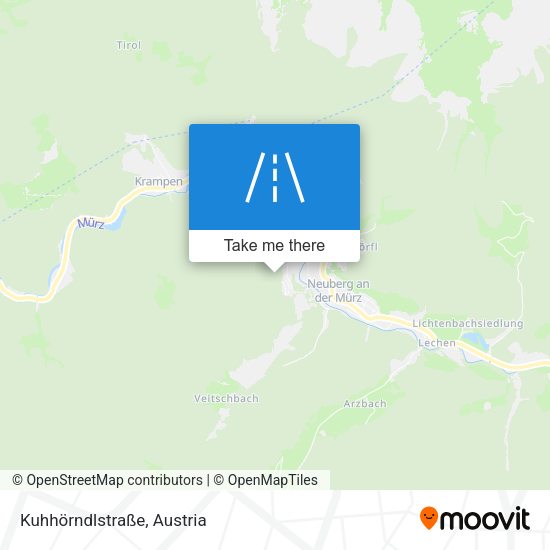 Kuhhörndlstraße map
