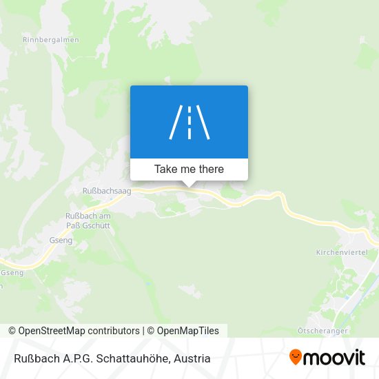 Rußbach A.P.G. Schattauhöhe map