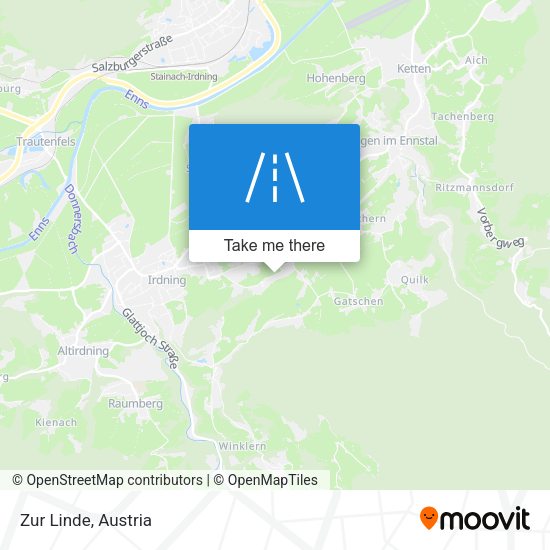 Zur Linde map