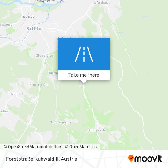 Forststraße Kuhwald II map