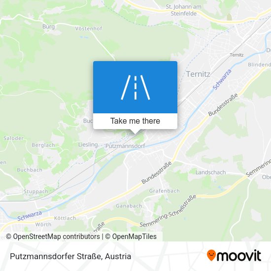 Putzmannsdorfer Straße map