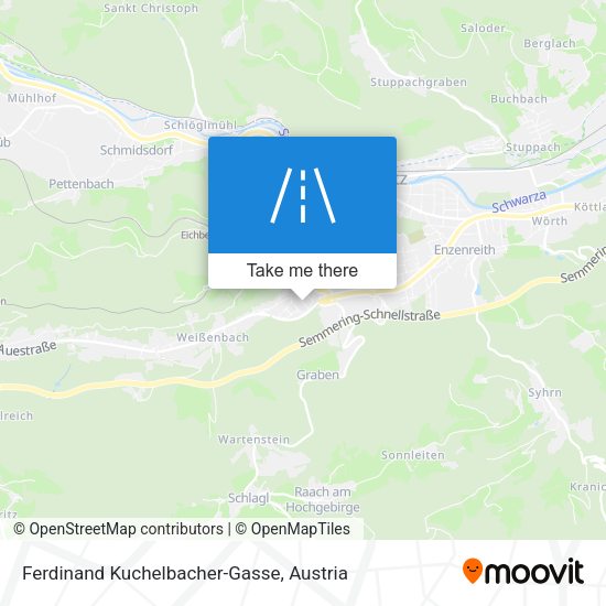 Ferdinand Kuchelbacher-Gasse map