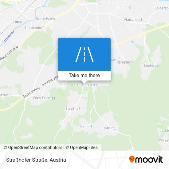 Straßhofer Straße map