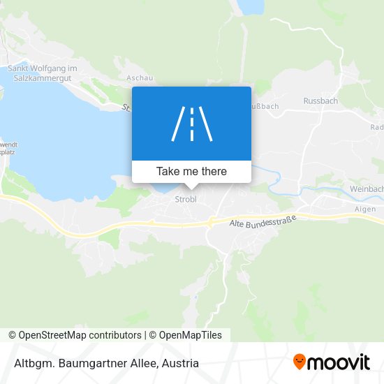 Altbgm. Baumgartner Allee map