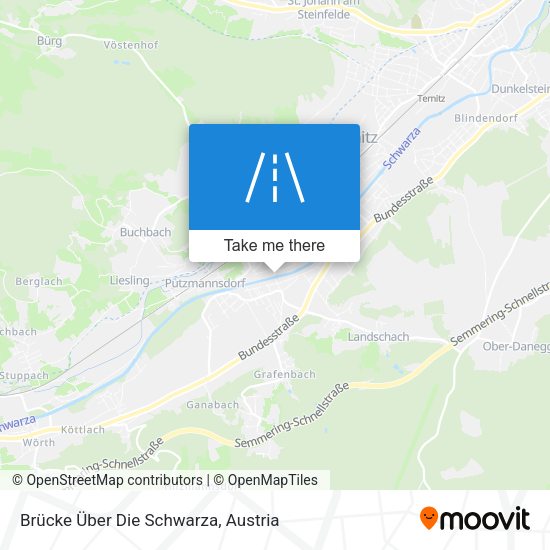 Brücke Über Die Schwarza map