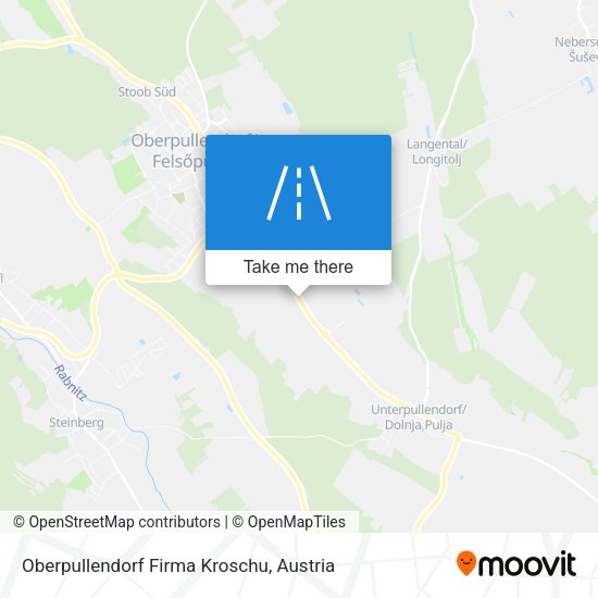 Oberpullendorf Firma Kroschu map
