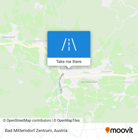 Bad Mitterndorf Zentrum map