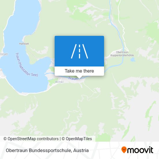Obertraun Bundessportschule map