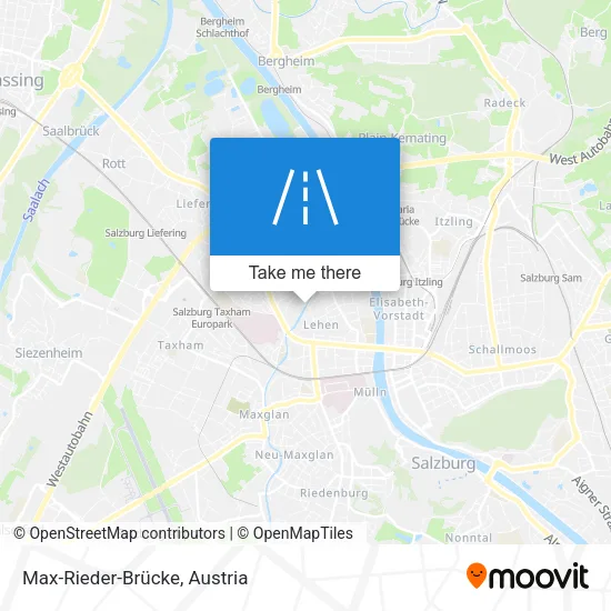 Max-Rieder-Brücke map
