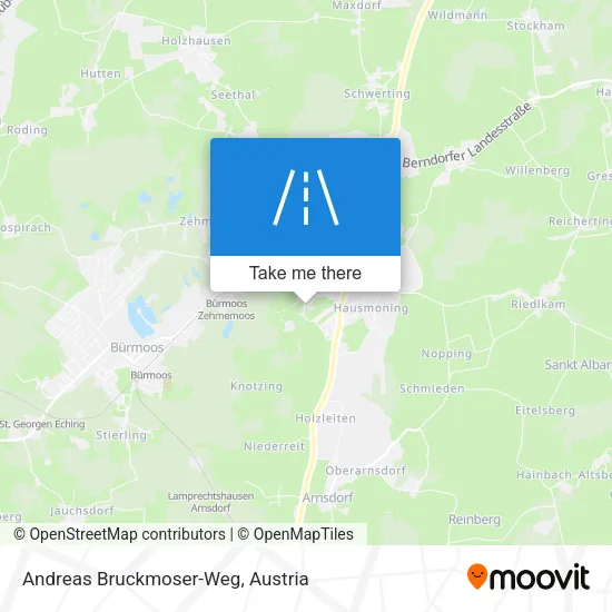 Andreas Bruckmoser-Weg map