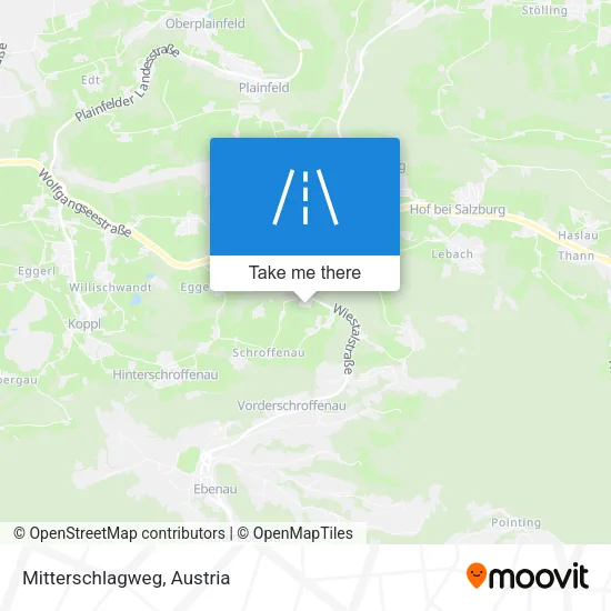 Mitterschlagweg map