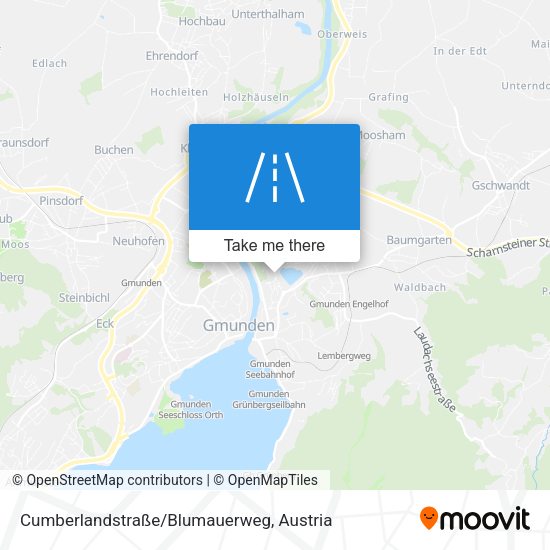 Cumberlandstraße/Blumauerweg map