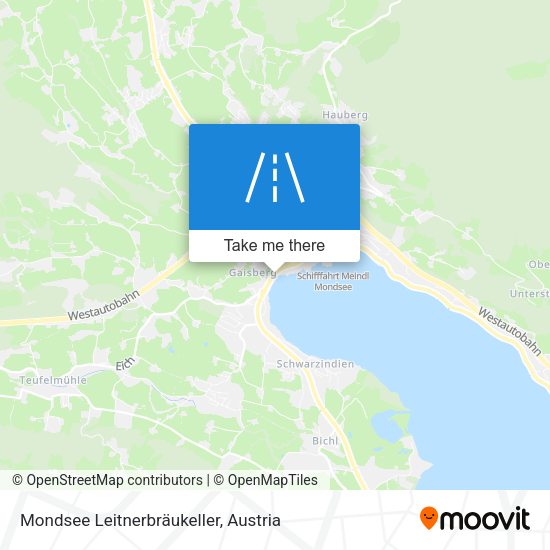 Mondsee Leitnerbräukeller map
