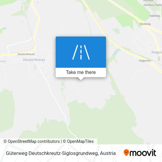 Güterweg Deutschkreutz-Siglosgrundweg map