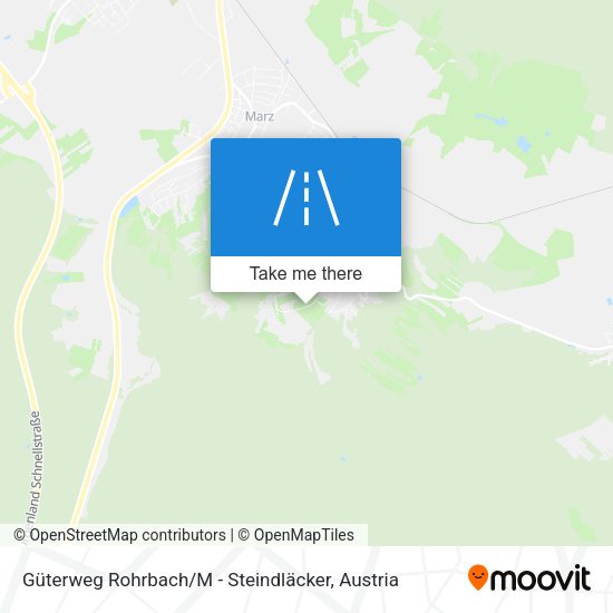 Güterweg Rohrbach / M - Steindläcker map