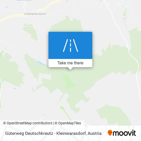 Güterweg Deutschkreutz - Kleinwarasdorf map