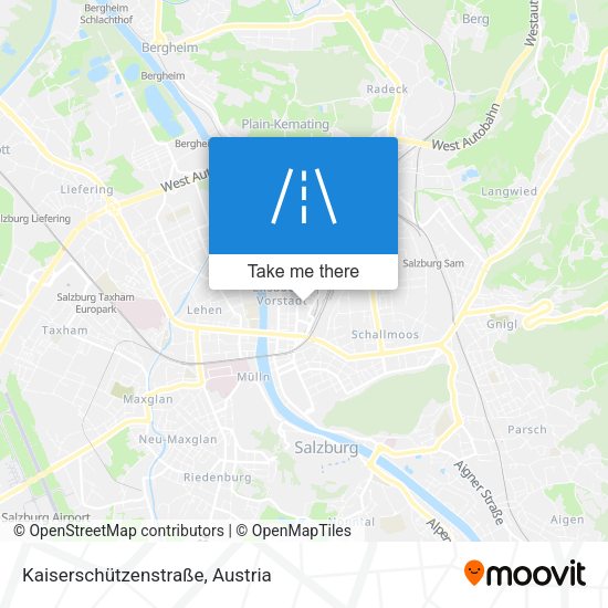 Kaiserschützenstraße map