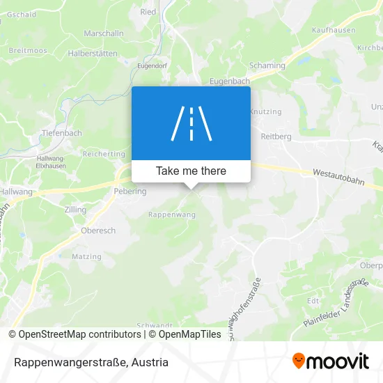Rappenwangerstraße map