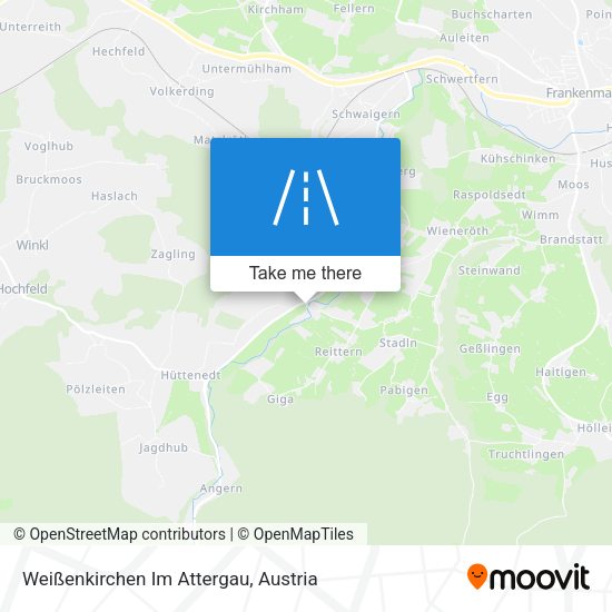 Weißenkirchen Im Attergau map