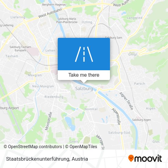 Staatsbrückenunterführung map