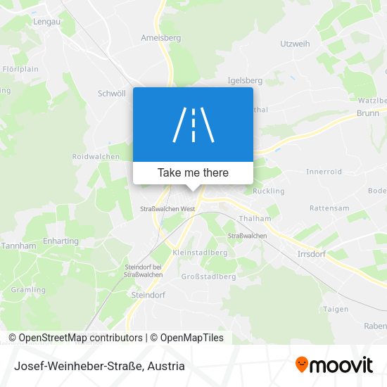 Josef-Weinheber-Straße map