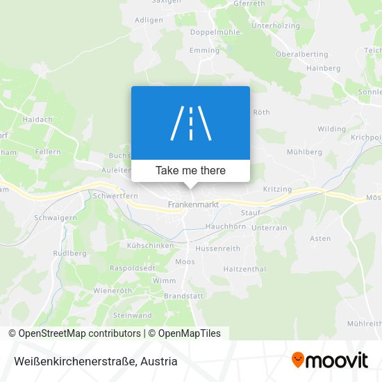 Weißenkirchenerstraße map