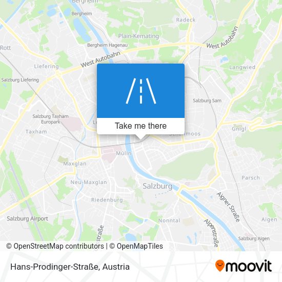 Hans-Prodinger-Straße map