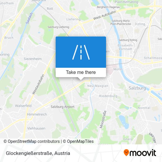 Glockengießerstraße map