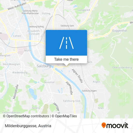 Mildenburggasse map