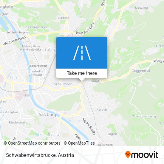 Schwabenwirtsbrücke map