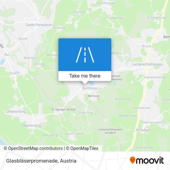 Glasbläserpromenade map
