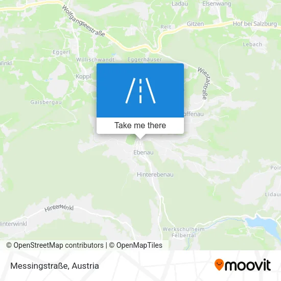Messingstraße map