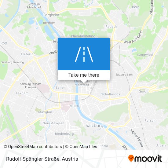 Rudolf-Spängler-Straße map