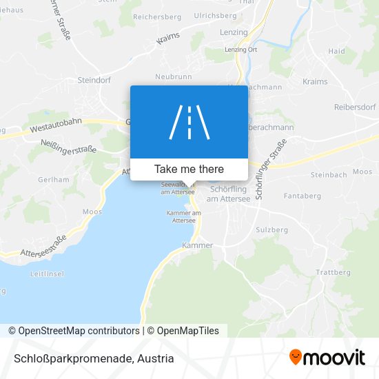 Schloßparkpromenade map