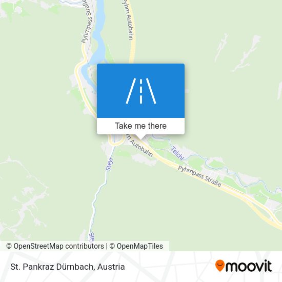 St. Pankraz Dürnbach map