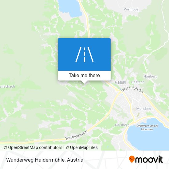Wanderweg Haidermühle map