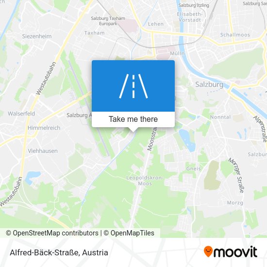 Alfred-Bäck-Straße map