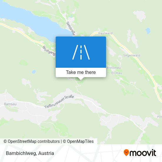 Bambichlweg map