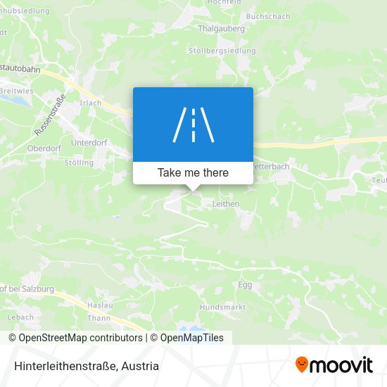 Hinterleithenstraße map