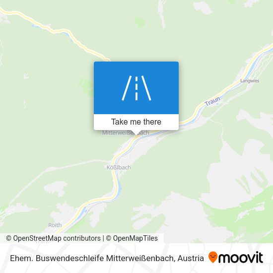 Ehem. Buswendeschleife Mitterweißenbach map
