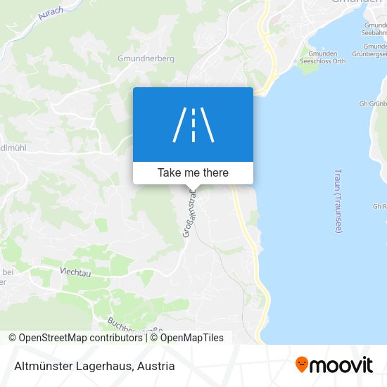 Altmünster Lagerhaus map