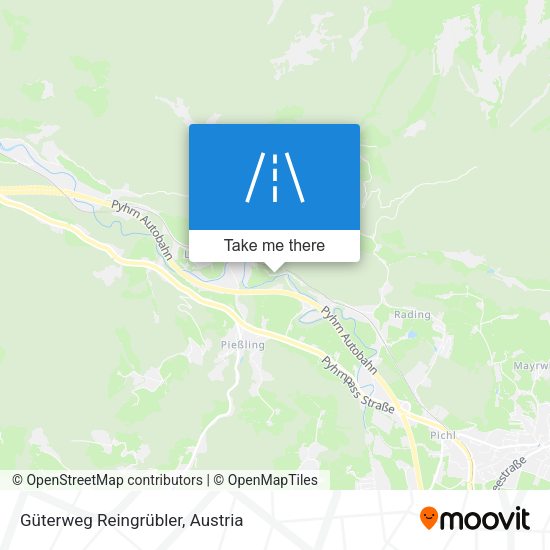 Güterweg Reingrübler map