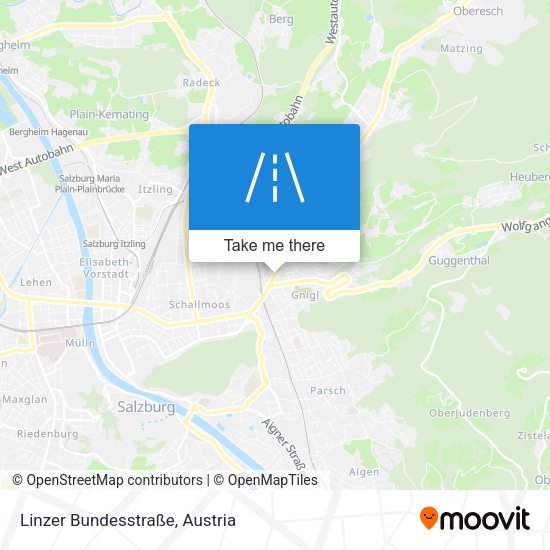Linzer Bundesstraße map