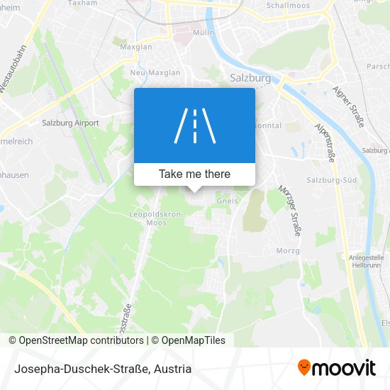 Josepha-Duschek-Straße map